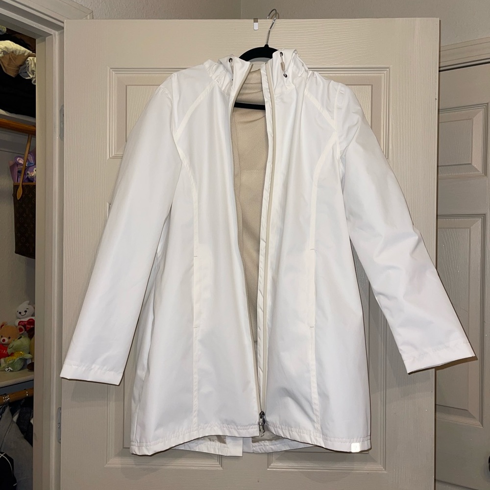 White jacket size L